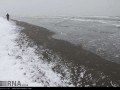 M.A.Z - تصاویری نادر از بارش برف سواحل شمال