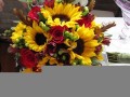 تصاویر دسته گل های آفتابگردان زیبا برای عروس سری دوم | والیوم